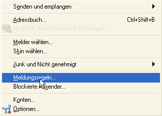 Incredimail  Nachrichten von bestimmten Absendern Farblich markieren 